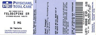 Principal Display Panel (5 mg Label)